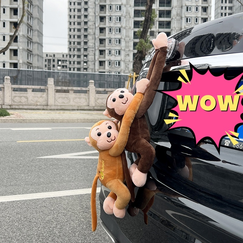 Cute Monkey Car Decoration