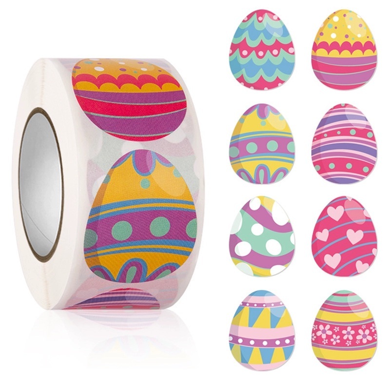 Easter Bunny Egg Stickers