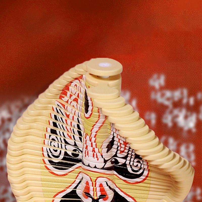 Spiral Tree Face Rotating Lollipop Ornaments