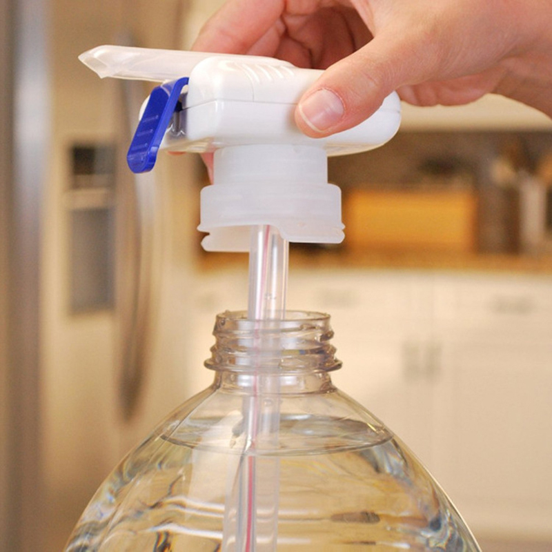 Electric motor pump drinking fountain