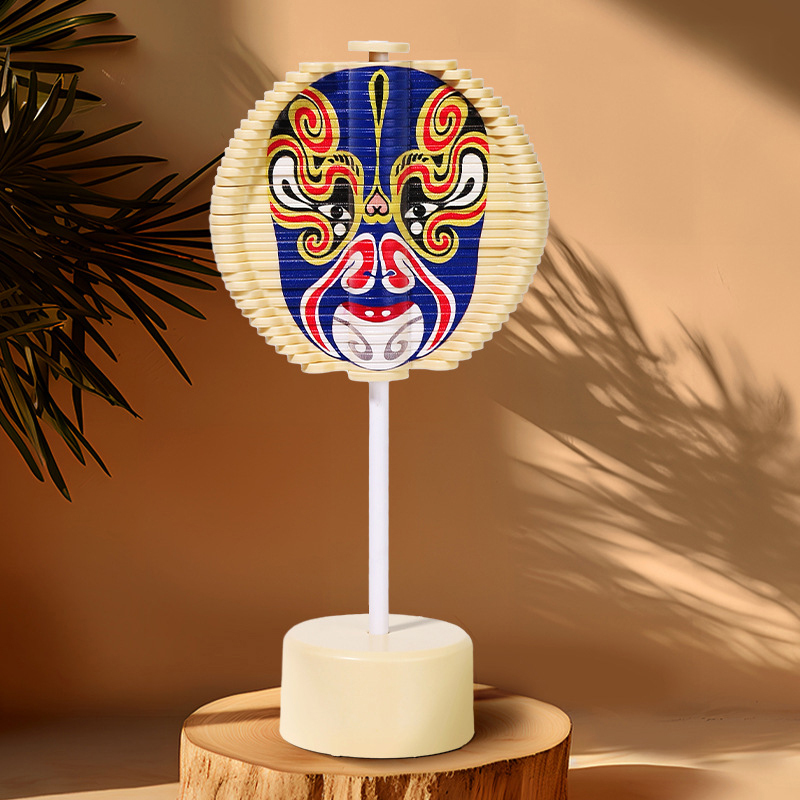 Spiral Tree Face Rotating Lollipop Ornaments