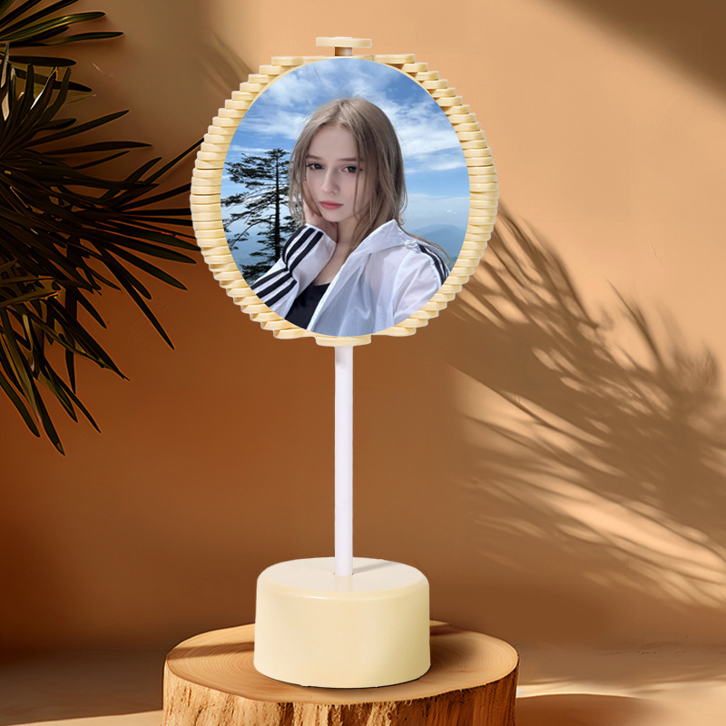 Spiral Tree Face Rotating Lollipop Ornaments