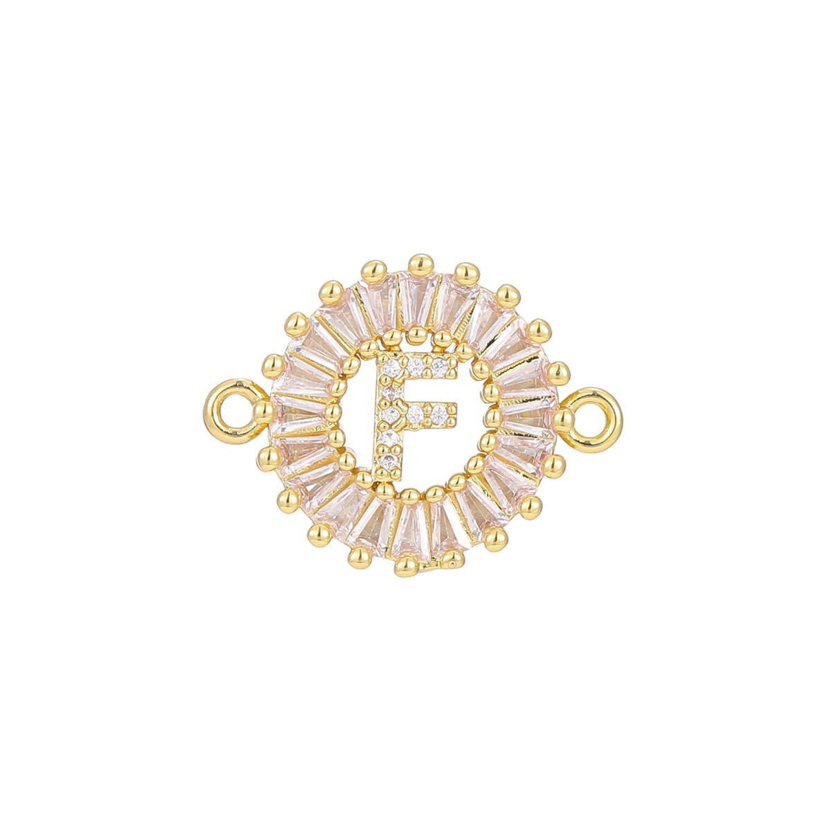 Zircon flower 26-letter bracelet