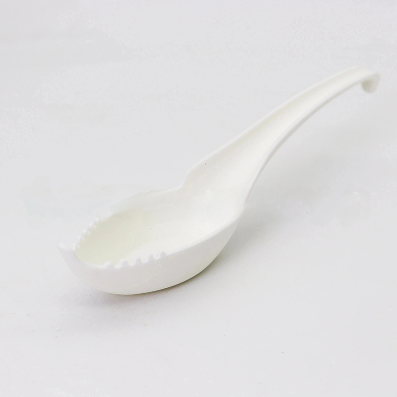 Ramen soup spoon with fork