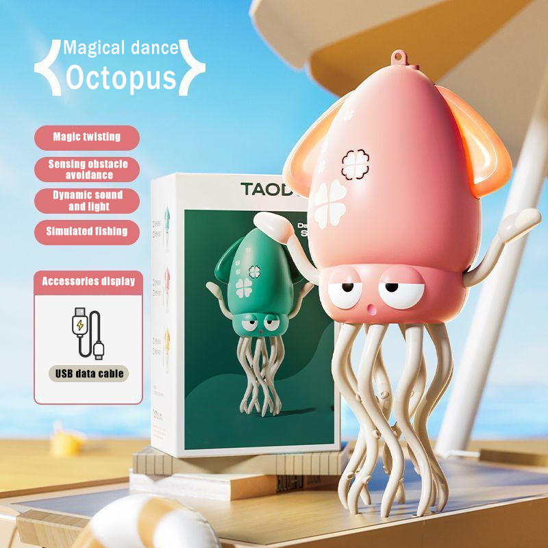 Magical dancing octopus electric early childhood education toy