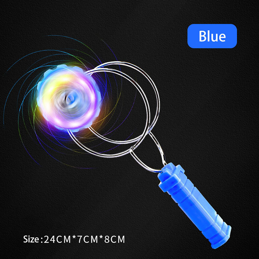 Children's magic flying luminous top