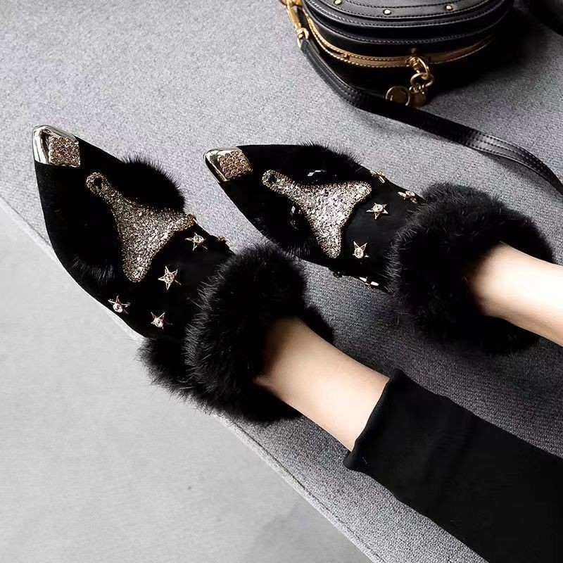 Mid-top Pointed-Toe Women's Boots