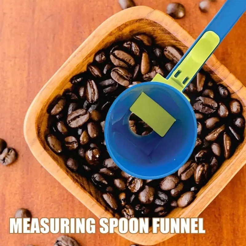 Leak-proof sliding spoon
