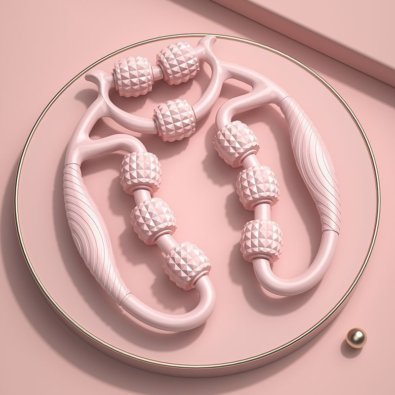 Ring-shaped leg massage roller