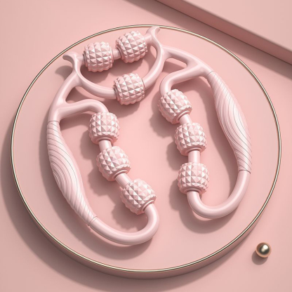 Ring-shaped leg massage roller