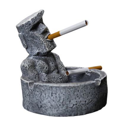 Easter Island Stone Figure Ashtray