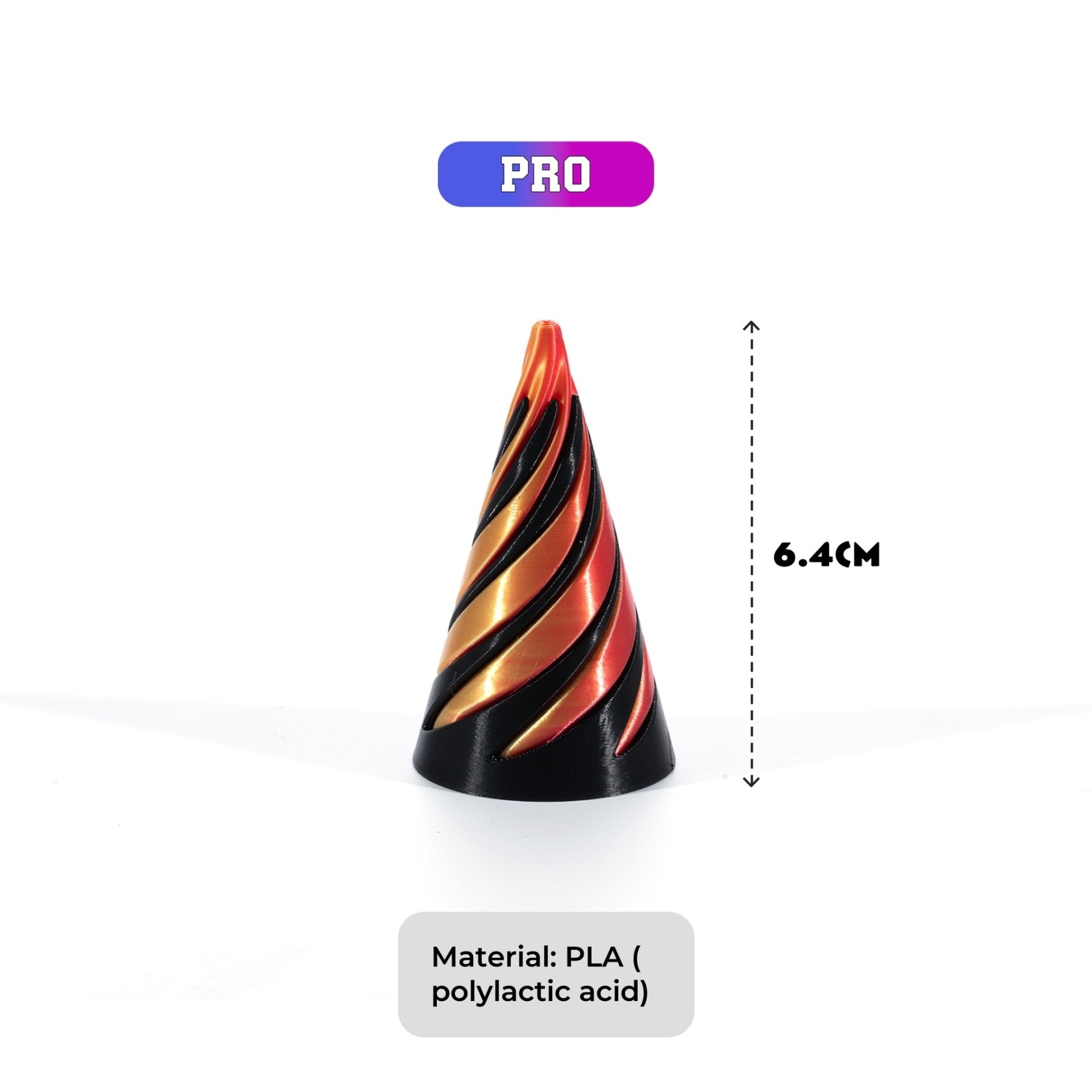 Spiral decompression toys