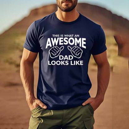 Awesome Dad Men's T-Shirt