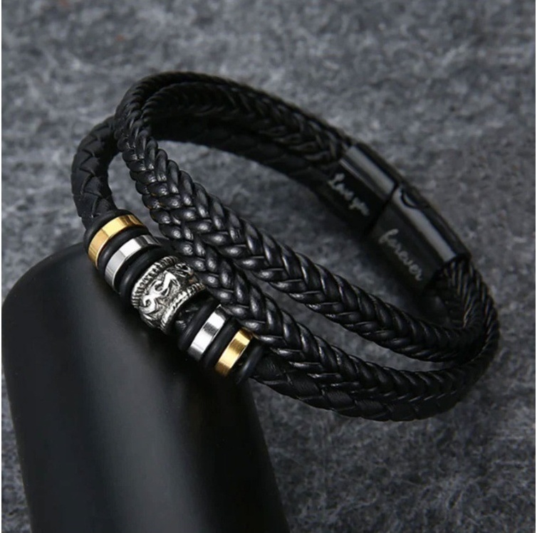 To My Son -"Love You Forever' Bracelet Gift Set