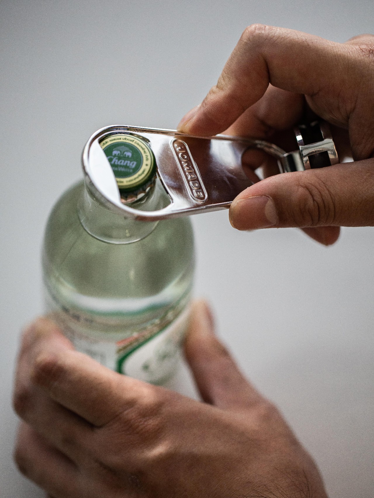 Large zipper fridge magnet bottle opener
