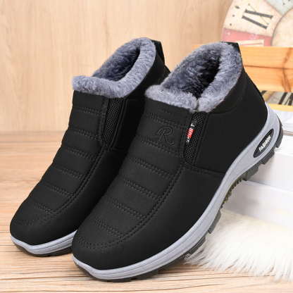 Fleece-lined and Thickened Snow Boots