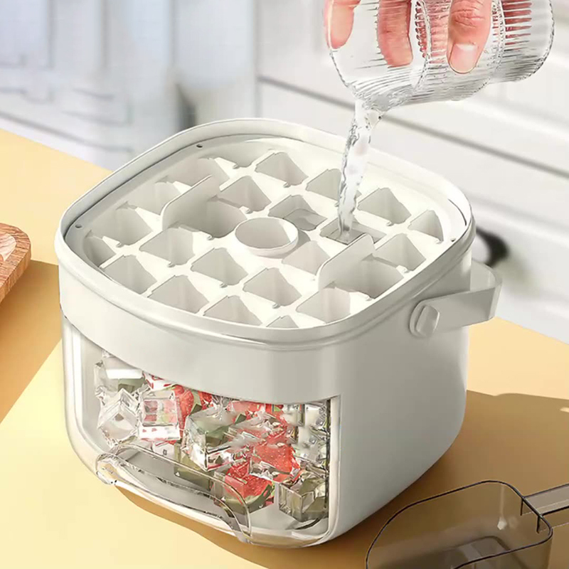 New portable ice maker push ice cube mold
