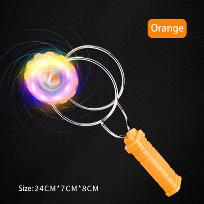 Children's magic flying luminous top