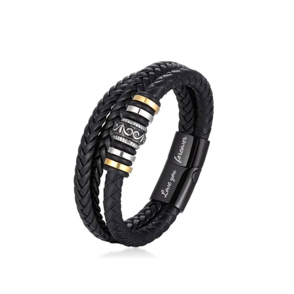 To My Son -"Love You Forever' Bracelet Gift Set