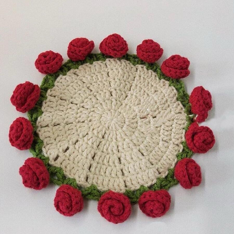 Rose Bouquet Coasters