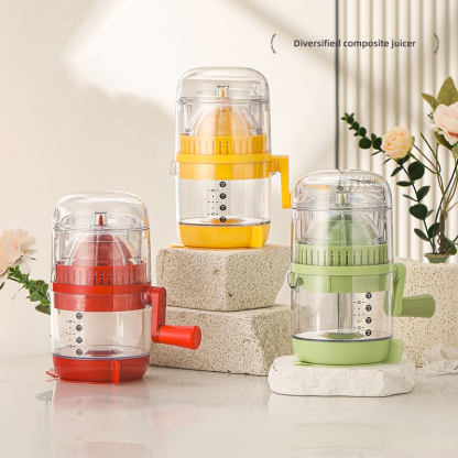 Manual fruit multifunctional juicer