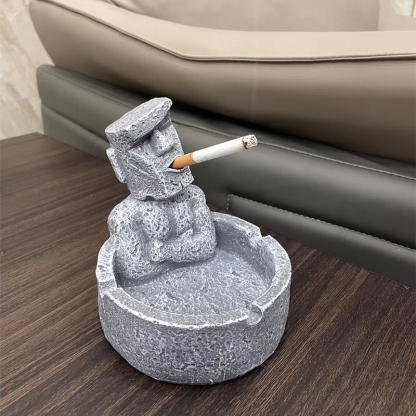 Easter Island Stone Figure Ashtray