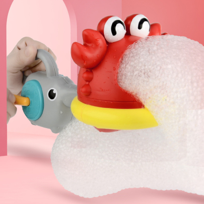 Children's water crab foam blowing machine