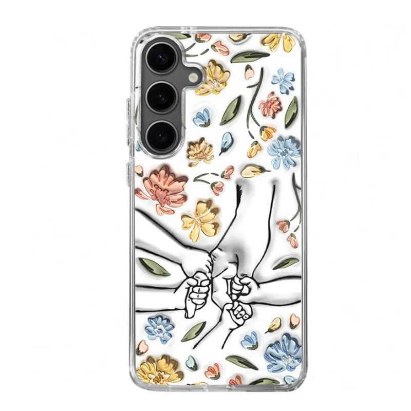 Hand in hand, I will always protect you - Gift for mom and grandma