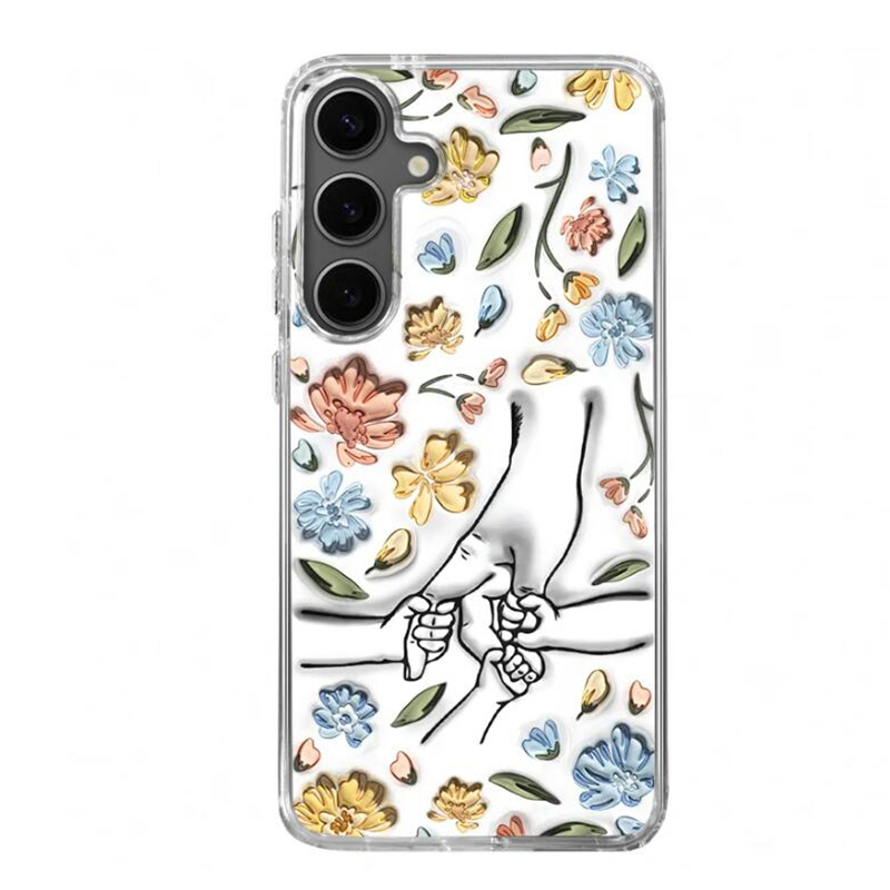 Hand in hand, I will always protect you - Gift for mom and grandma