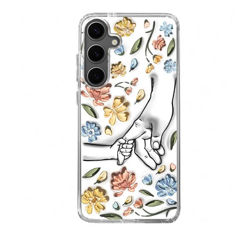 Hand in hand, I will always protect you - Gift for mom and grandma