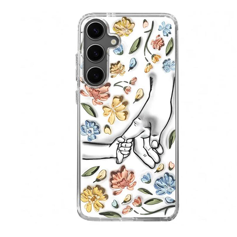 Hand in hand, I will always protect you - Gift for mom and grandma