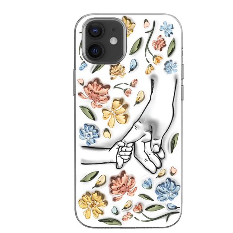Hand in hand, I will always protect you - Gift for mom and grandma