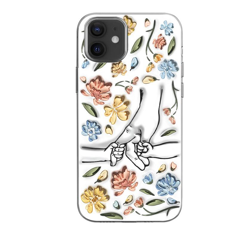 Hand in hand, I will always protect you - Gift for mom and grandma