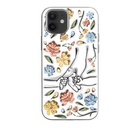Hand in hand, I will always protect you - Gift for mom and grandma