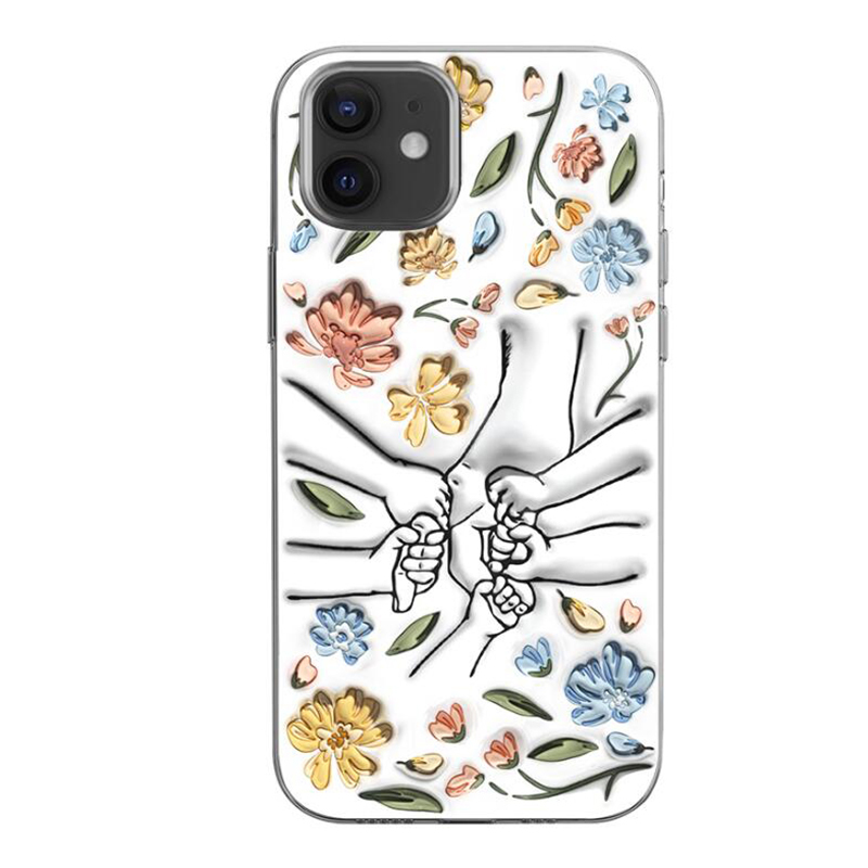 Hand in hand, I will always protect you - Gift for mom and grandma