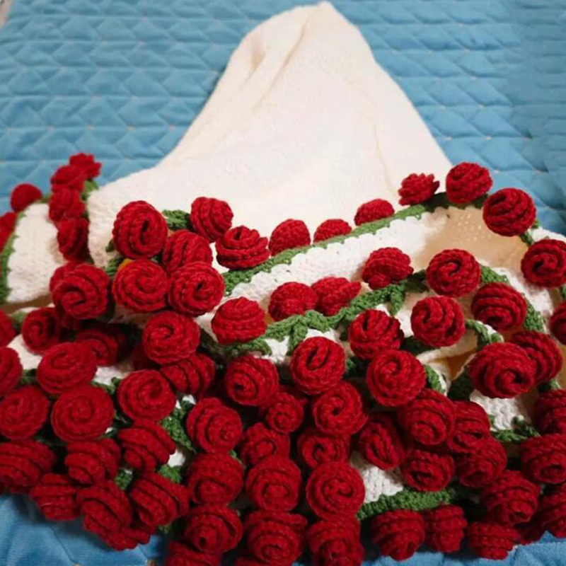 Rose Bouquet Blanket