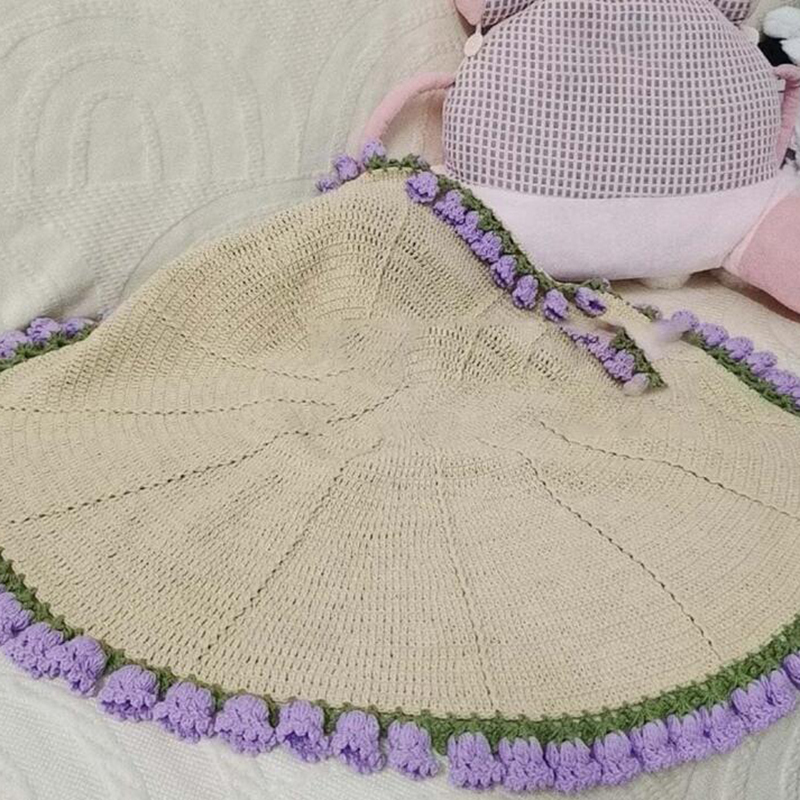 Rose Bouquet Blanket
