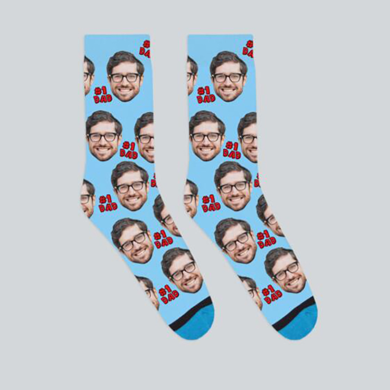 Personalized Dad Socks