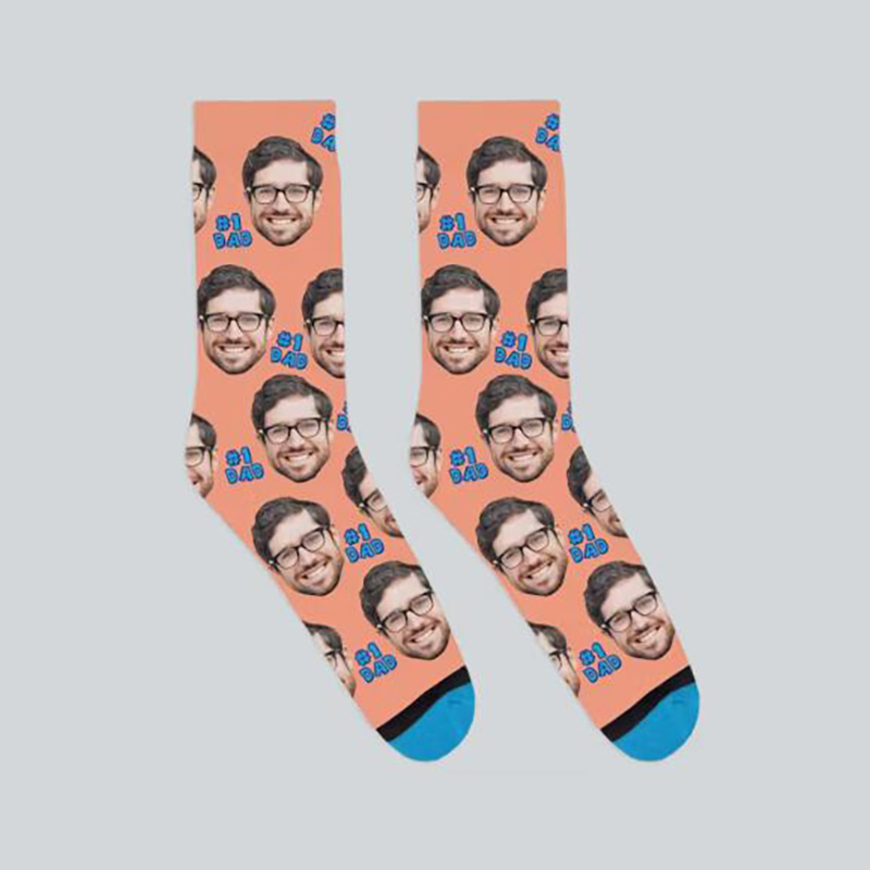 Personalized Dad Socks