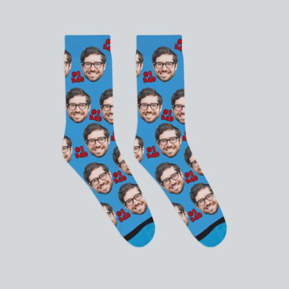 Personalized Dad Socks