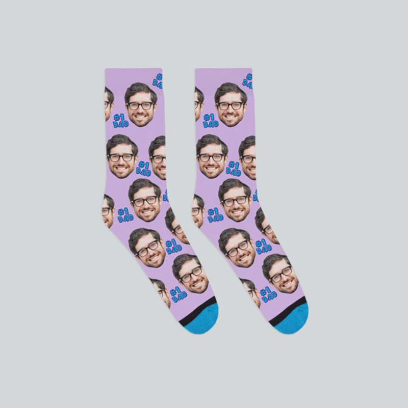 Personalized Dad Socks