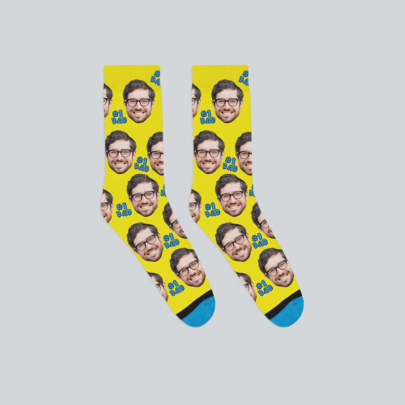 Personalized Dad Socks
