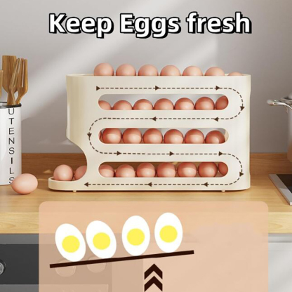 Rolling Egg Storage Box