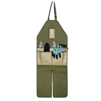 Multi-pocket extended apron