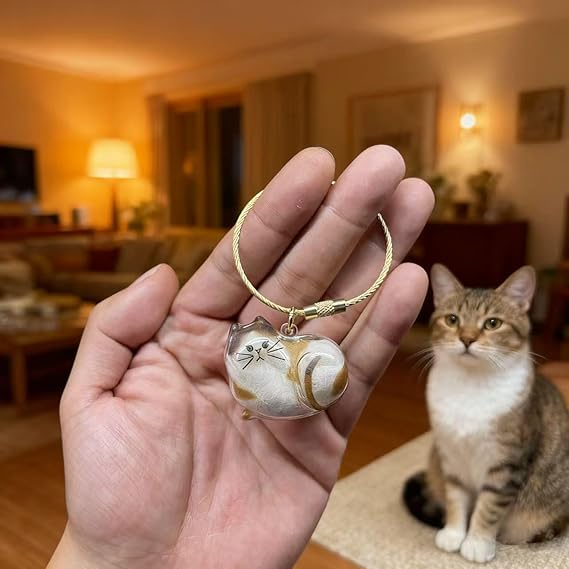 Cute cat ornament
