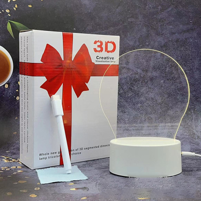 Luminous diary desk lamp