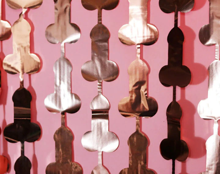 Aluminum Foil Curtain Party Decoration