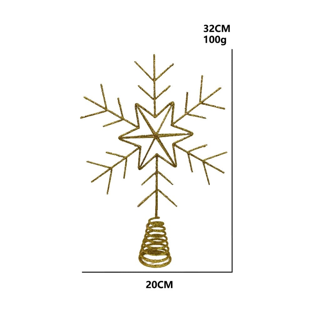 DIY Christmas Tree Top Decoration