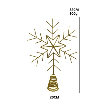 DIY Christmas Tree Top Decoration