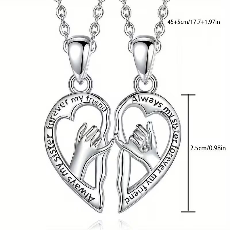 Heart-Shaped Pendant Necklace